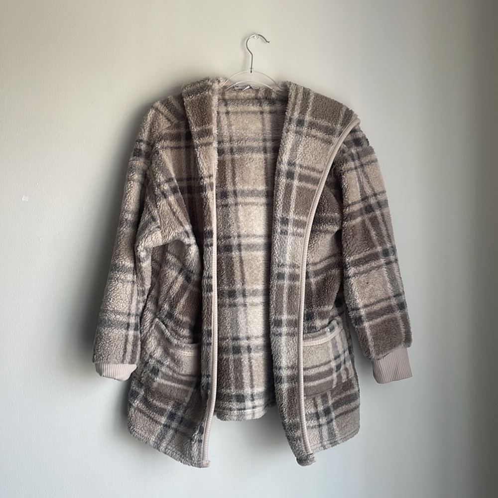 UGG Koolaburra Plaid Sherpa Cardigan - Picture 2 of 5